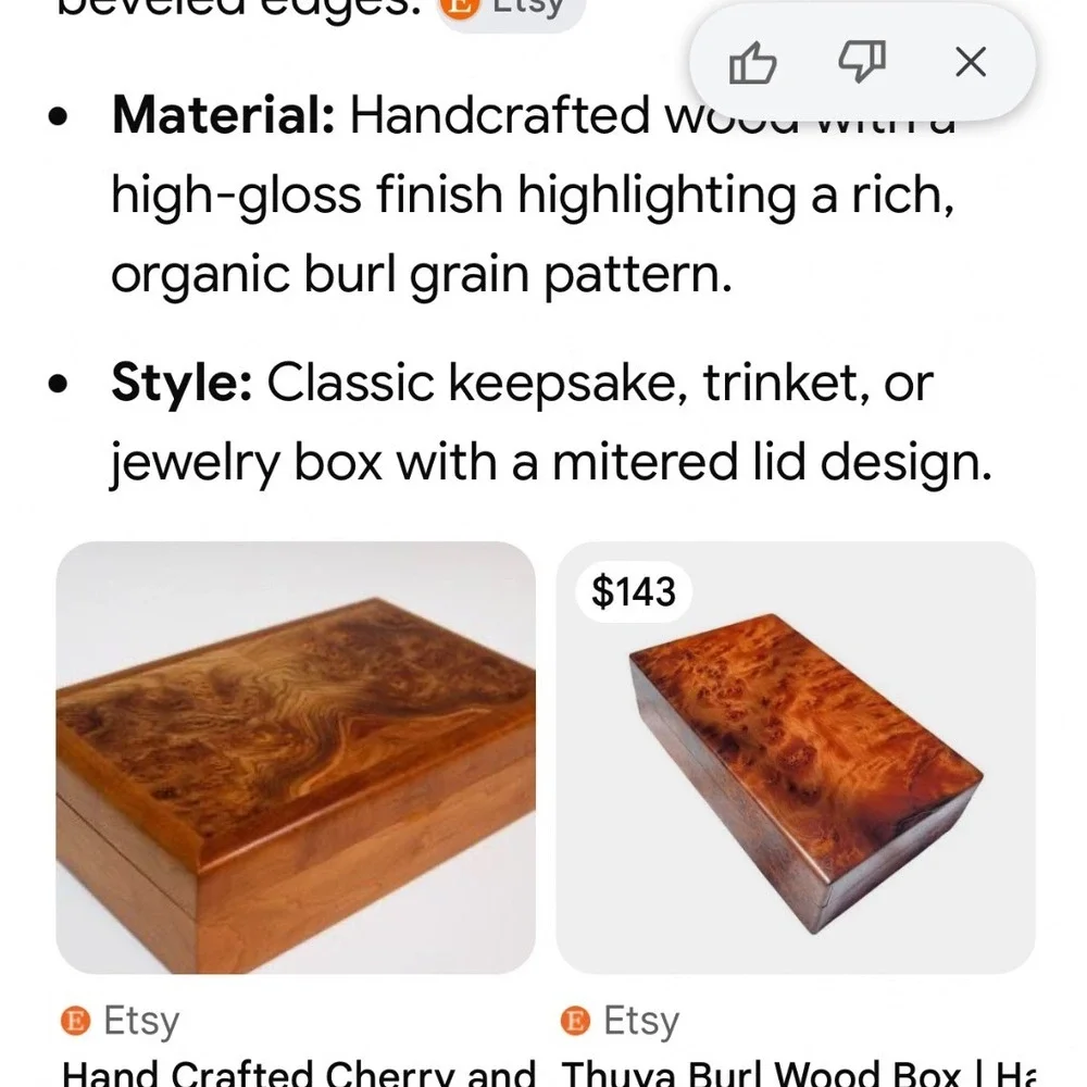 Unbranded handcrafted wood